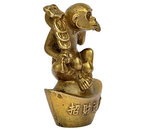 Amazon.co.jp: （イスイ）YISHUI お元宝に座っているの猿 お金の猿